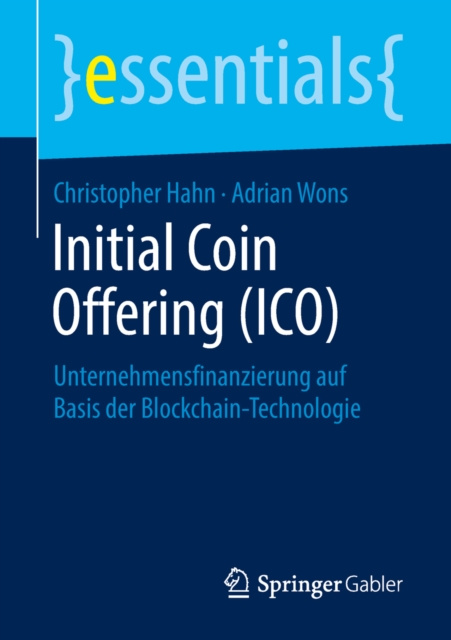E-knjiga Initial Coin Offering (ICO) Christopher Hahn