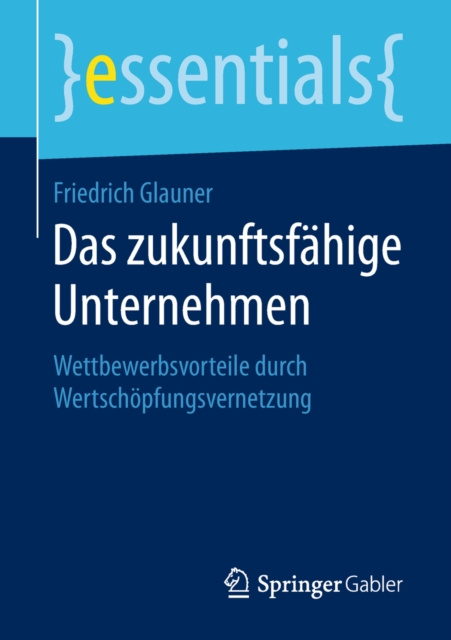 E-kniha Das zukunftsfahige Unternehmen Friedrich Glauner