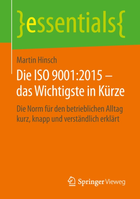 E-kniha Die ISO 9001:2015 - das Wichtigste in Kurze Martin Hinsch