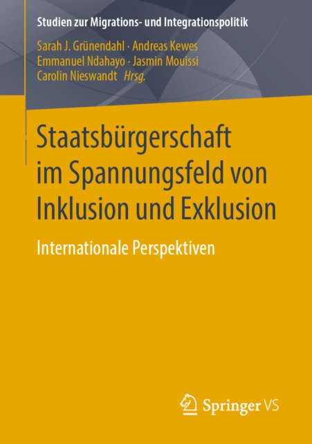 E-kniha Staatsburgerschaft im Spannungsfeld von Inklusion und Exklusion Sarah J. Grunendahl