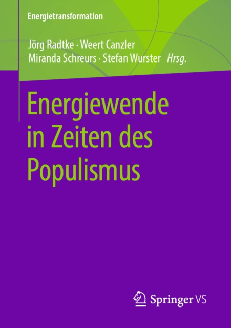 E-kniha Energiewende in Zeiten des Populismus Jorg Radtke