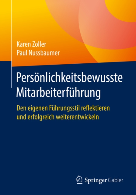 E-kniha Personlichkeitsbewusste Mitarbeiterfuhrung Karen Zoller