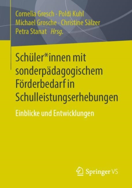 E-kniha Schuler*innen mit sonderpadagogischem Forderbedarf in Schulleistungserhebungen Cornelia Gresch