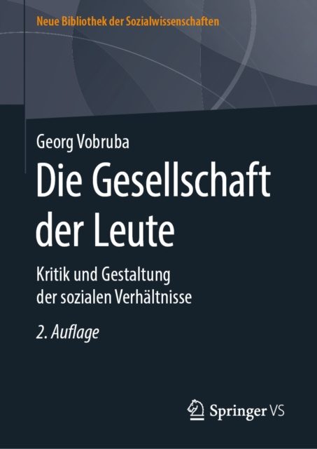 E-knjiga Die Gesellschaft der Leute Georg Vobruba