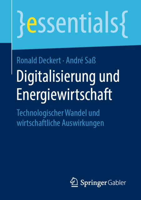 E-book Digitalisierung und Energiewirtschaft Ronald Deckert