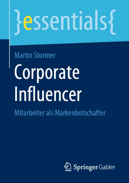 E-kniha Corporate Influencer Martin Sturmer