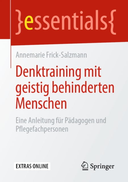 E-book Denktraining mit geistig behinderten Menschen Annemarie Frick-Salzmann