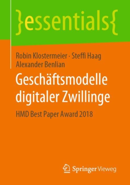 Libro elettronico Geschaftsmodelle digitaler Zwillinge Robin Klostermeier