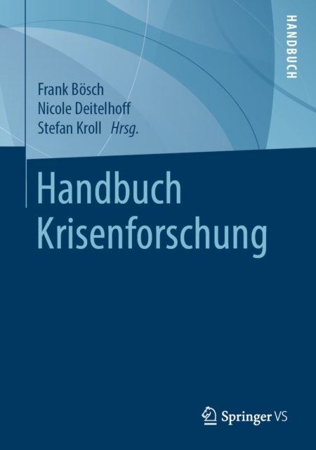 E-kniha Handbuch Krisenforschung Frank Bosch