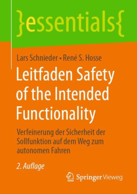 E-knjiga Leitfaden Safety of the Intended Functionality Lars Schnieder
