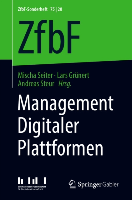E-kniha Management Digitaler Plattformen Mischa Seiter