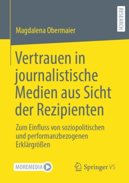 Libro elettronico Vertrauen in journalistische Medien aus Sicht der Rezipienten Magdalena Obermaier