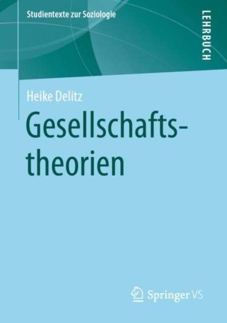 E-kniha Gesellschaftstheorien Heike Delitz