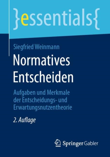E-kniha Normatives Entscheiden Siegfried Weinmann