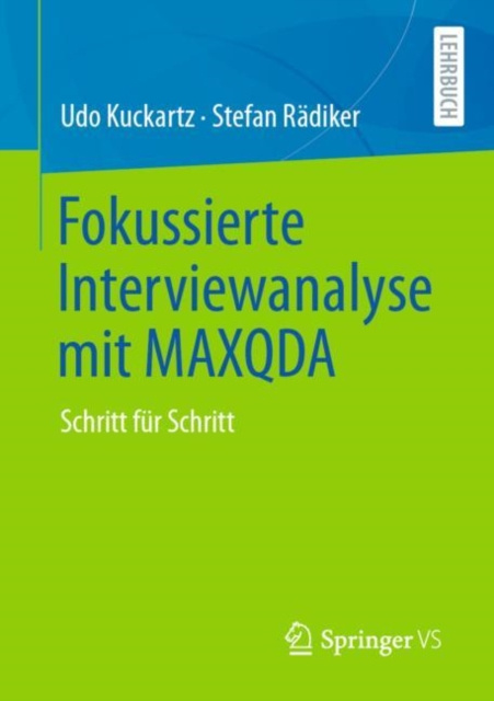 E-book Fokussierte Interviewanalyse mit MAXQDA Udo Kuckartz