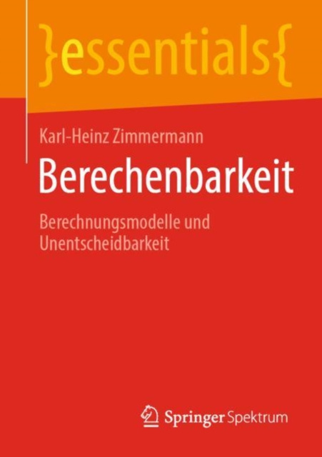 E-book Berechenbarkeit Karl-Heinz Zimmermann