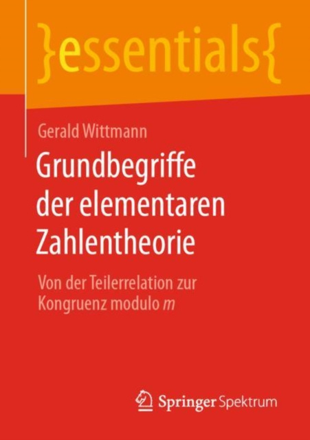 E-kniha Grundbegriffe der elementaren Zahlentheorie Gerald Wittmann
