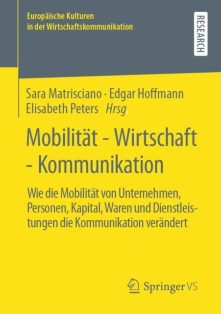 E-Book Mobilitat - Wirtschaft - Kommunikation Sara Matrisciano