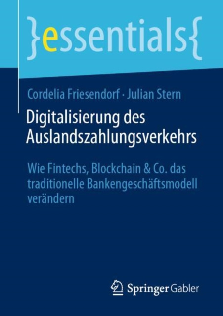 E-kniha Digitalisierung des Auslandszahlungsverkehrs Cordelia Friesendorf