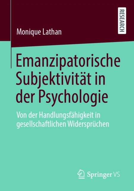 E-kniha Emanzipatorische Subjektivitat in der Psychologie Monique Lathan