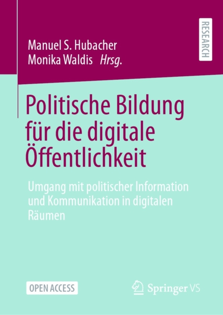 E-kniha Politische Bildung fur die digitale Offentlichkeit Manuel S. Hubacher