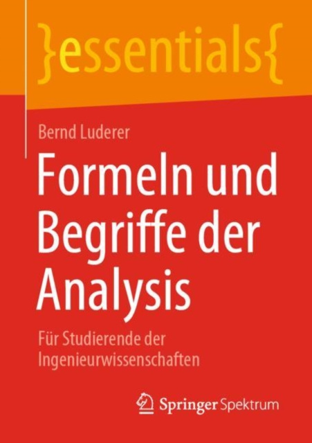 E-kniha Formeln und Begriffe der Analysis Bernd Luderer