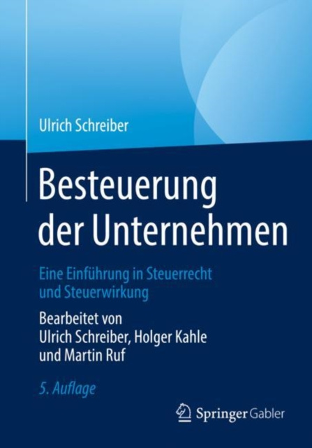 E-kniha Besteuerung der Unternehmen Ulrich Schreiber