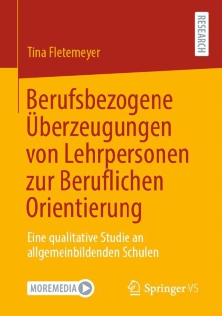 E-kniha Berufsbezogene Uberzeugungen von Lehrpersonen zur Beruflichen Orientierung Tina Fletemeyer