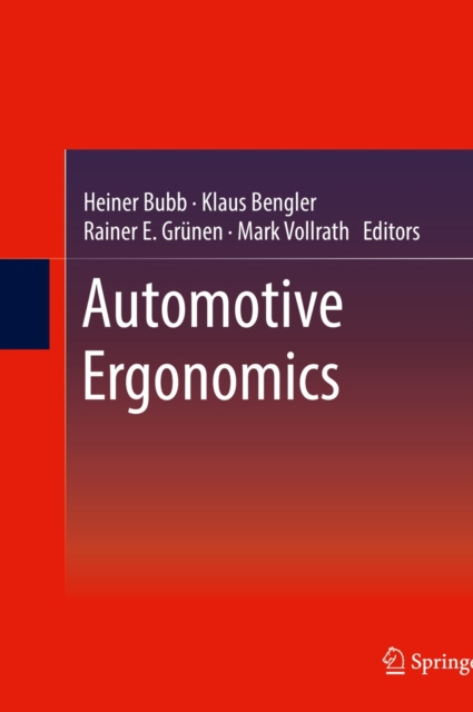 E-Book Automotive Ergonomics Heiner Bubb