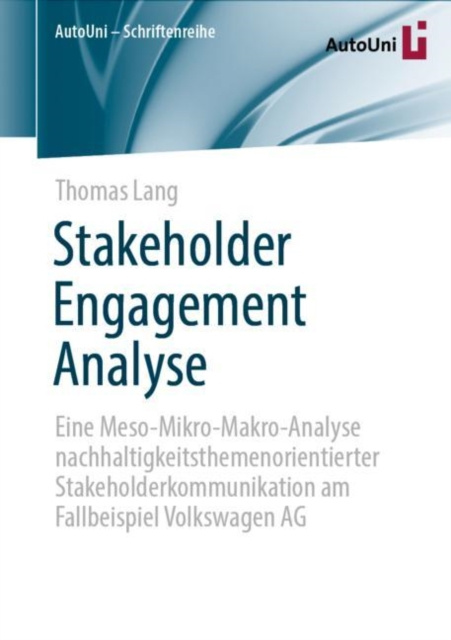E-kniha Stakeholder Engagement Analyse Thomas Lang