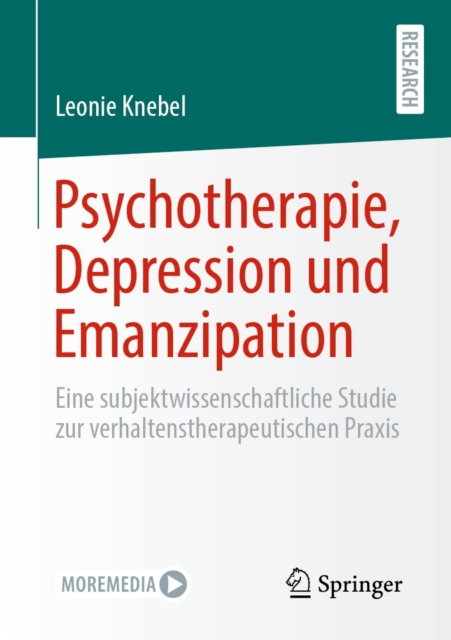 E-kniha Psychotherapie, Depression und Emanzipation Leonie Knebel