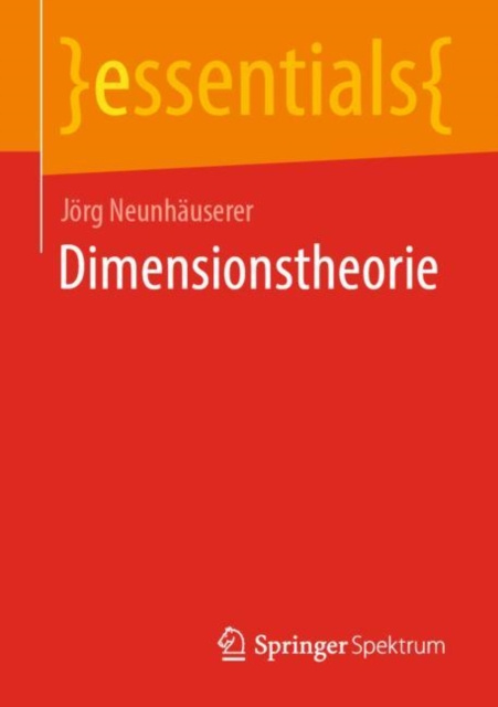 E-kniha Dimensionstheorie Jorg Neunhauserer