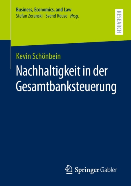 E-kniha Nachhaltigkeit in der Gesamtbanksteuerung Kevin Schonbein