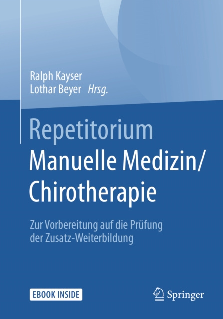 E-kniha Repetitorium Manuelle Medizin/Chirotherapie Ralph Kayser