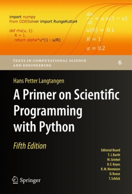E-knjiga Primer on Scientific Programming with Python Hans Petter Langtangen