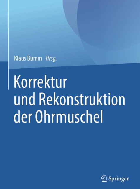 E-kniha Korrektur und Rekonstruktion der Ohrmuschel Klaus Bumm