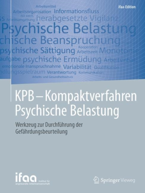 E-kniha KPB - Kompaktverfahren Psychische Belastung ifaa - Institut fur angewandte
