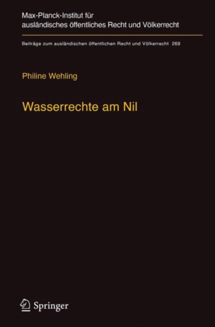 E-knjiga Wasserrechte am Nil Philine Wehling