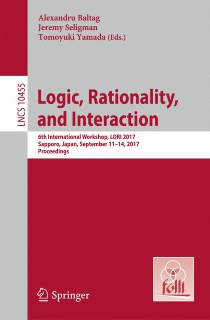 E-book Logic, Rationality, and Interaction Alexandru Baltag