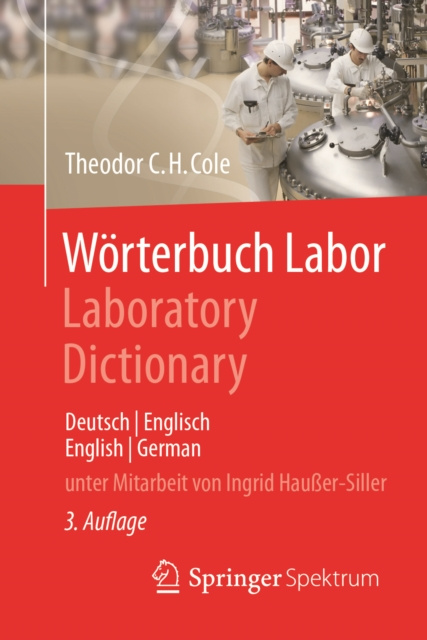 E-knjiga Worterbuch Labor / Laboratory Dictionary Theodor C.H. Cole