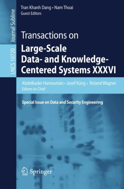 E-book Transactions on Large-Scale Data- and Knowledge-Centered Systems XXXVI Abdelkader Hameurlain
