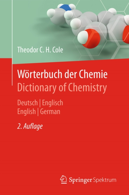 E-kniha Worterbuch der Chemie / Dictionary of Chemistry Theodor C. H. Cole