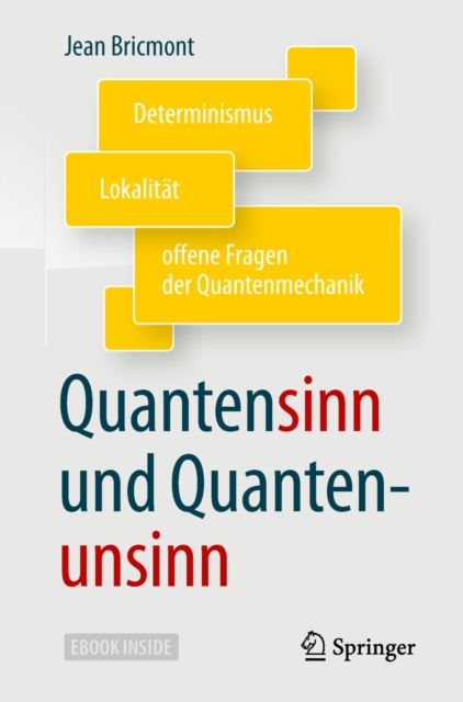 E-kniha Quantensinn und Quantenunsinn Jean Bricmont