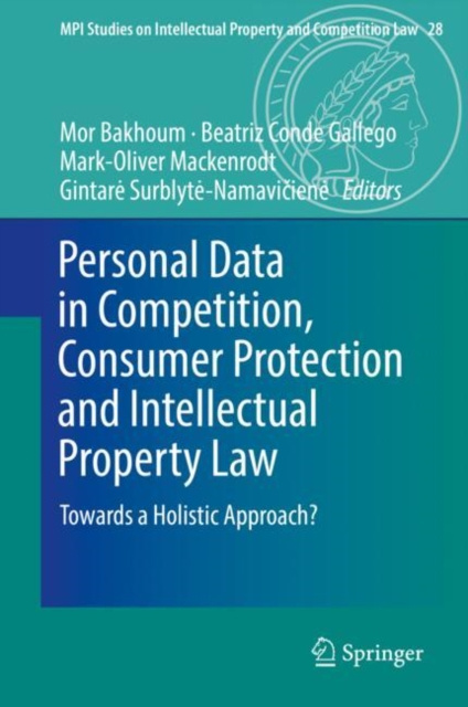 E-kniha Personal Data in Competition, Consumer Protection and Intellectual Property Law Mor Bakhoum