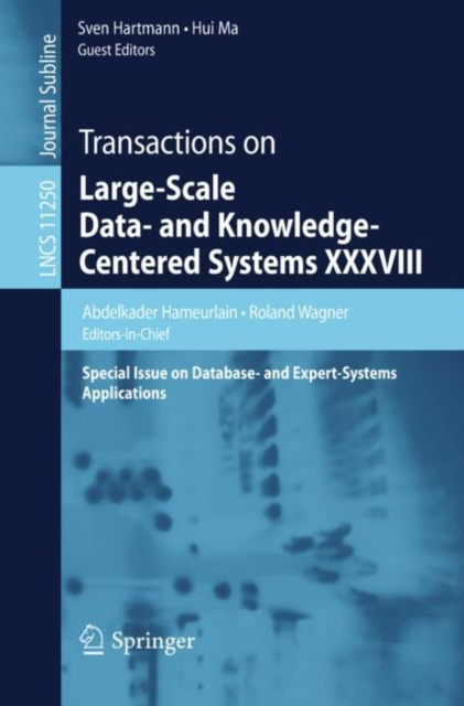 E-knjiga Transactions on Large-Scale Data- and Knowledge-Centered Systems XXXVIII Abdelkader Hameurlain