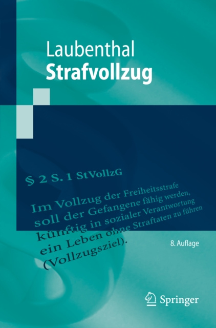 E-kniha Strafvollzug Klaus Laubenthal