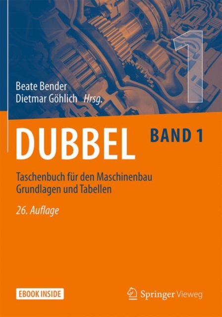 E-kniha Dubbel Taschenbuch fur den Maschinenbau 1: Grundlagen und Tabellen Beate Bender