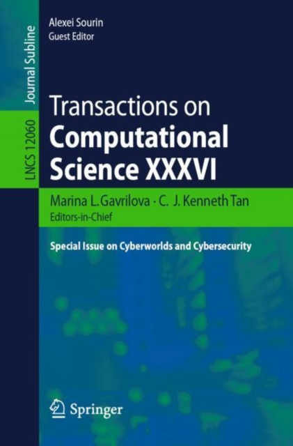 Libro elettronico Transactions on Computational Science XXXVI Marina L. Gavrilova