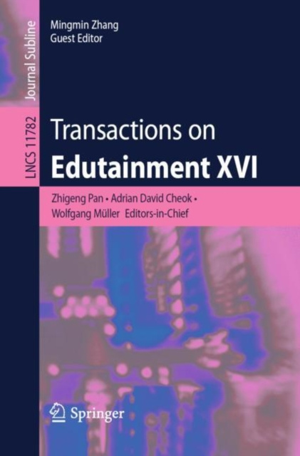 ebook Transactions on Edutainment XVI Zhigeng Pan