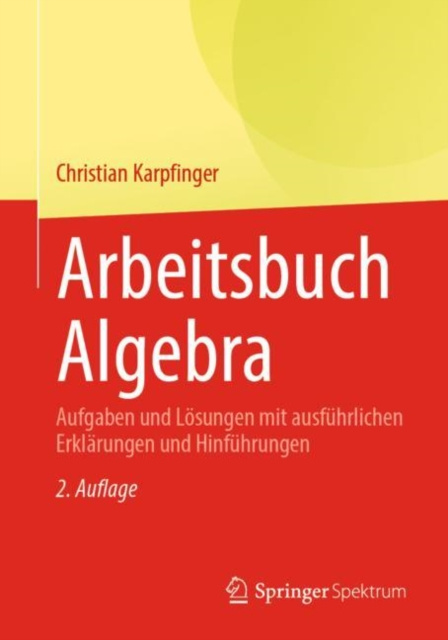 E-kniha Arbeitsbuch Algebra Christian Karpfinger